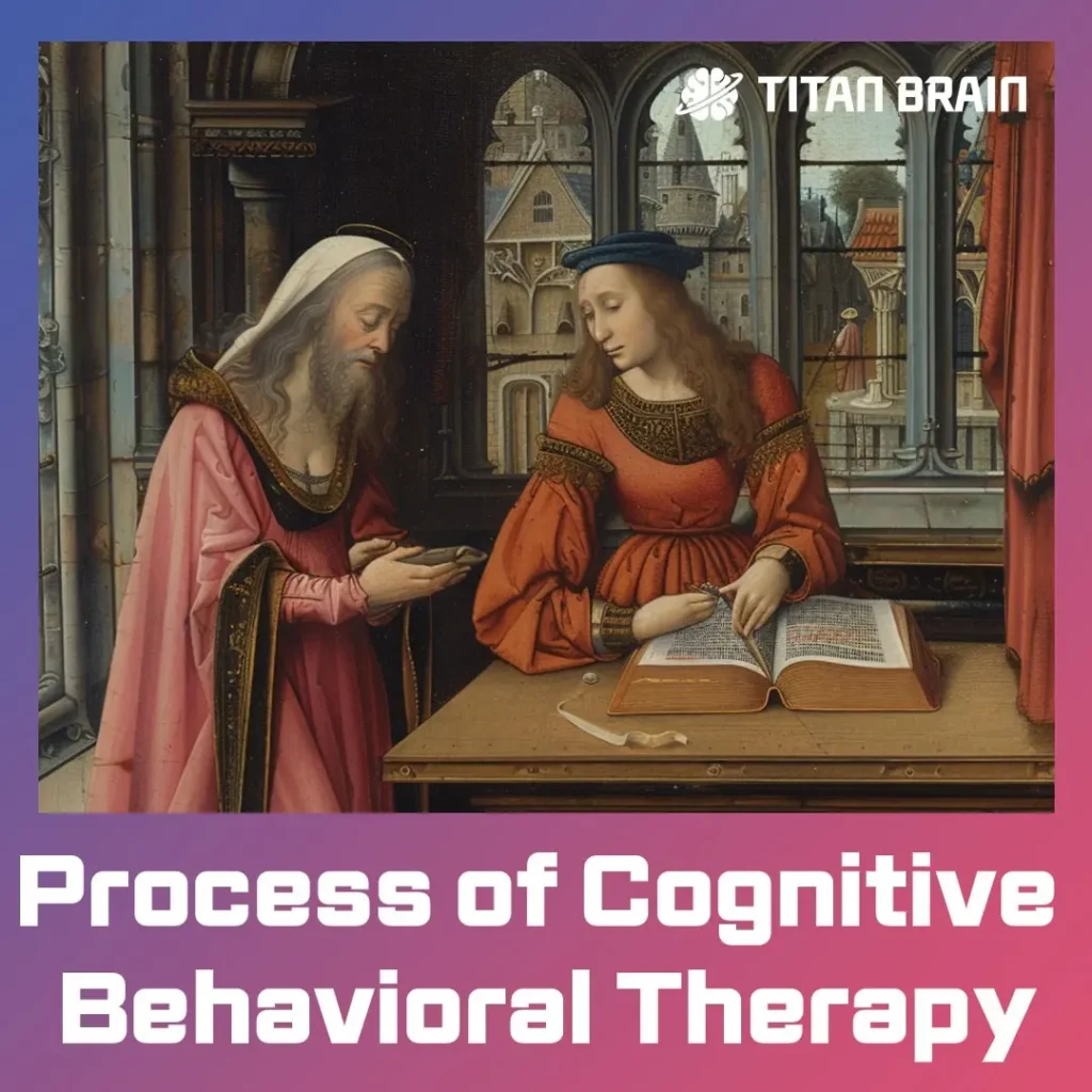 Process of cognitive behavioral therapy