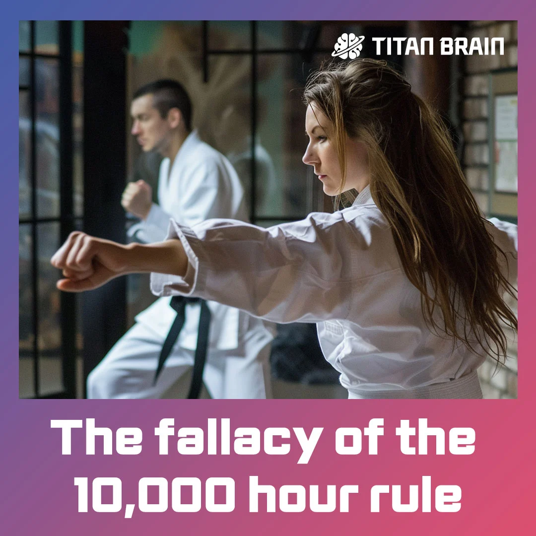 Fallacy of the ten thousand hours rule