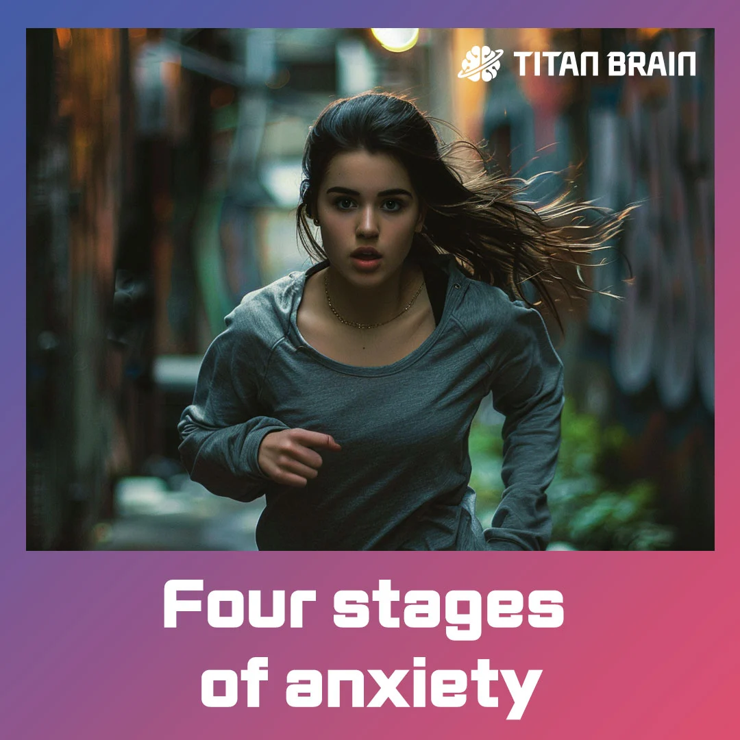 Four stages of anxiety